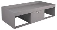 Кровать Polini Kids Simple, серый фото Кровать Polini Kids Simple, серый. Фото №1