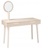 Зеркало для стола туалетного Сканди Жемчужно-белый фото Зеркало для стола туалетного Сканди Жемчужно-белый. Фото №1