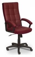 Компьютерное кресло TRENDY кож/зам/ткань, бордо/бордо, 36-7/13. Фото №1