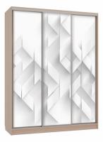 Бассо 7-600 59 (полки слева) дуб млечный Бассо 7-600 59 (полки слева) дуб млечный