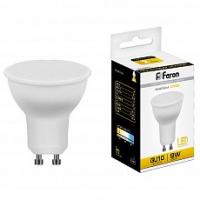 Лампа светодиодная Feron LB-560 GU10 9Вт 2700K 25842 фото Лампа светодиодная Feron LB-560 GU10 9Вт 2700K 25842