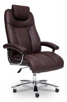 Кресло TRUST Обивка: материал - искусственная кожа, цвет - коричневый/коричневый стеганный/коричневый, 36-36/36-36/6/36-36/06. Фото №1