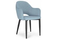 Стул Vener light blue / black фото Стул Vener light blue / black. Фото №1