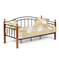 Кровать Landler + основание из деревянных ламелей (90 см x 200 см) фото Кровать Landler + основание из деревянных ламелей (90 см x 200 см)