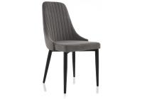 Стул Kora dark gray / black фото Стул Kora dark gray / black. Фото №1
