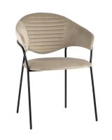 Стул Алексис велюр капучино. Фото №1