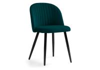 Стул Gabi 1 green / black фото Стул Gabi 1 green / black. Фото №1