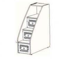 Тумба-лестница с 3-мя ящиками АЙС