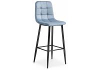 Барный стул Chio blue / black фото Барный стул Chio blue / black