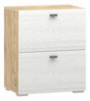 Тумба Snow wood НМ 011.87-02, Белое дерево, Дуб Бунратти фото Тумба Snow wood НМ 011.87-02, Белое дерево, Дуб Бунратти. Фото №1