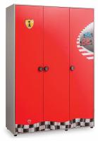 Трехстворчатый шкаф Cilek Racecup