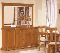 Буфет с зеркалом Lux 207 фото Буфет с зеркалом Lux 207