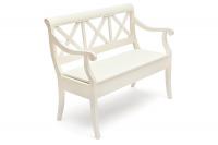 Скамья с ящиком Альбицци (Albizzi) (Белый)