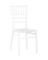Стул Chiavari (Кьявари) пластик белый фото Стул Chiavari (Кьявари) пластик белый. Фото №1