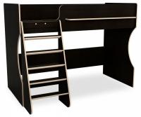 Кровать-чердак Р432 Капризун 1, древесина коричневая светлая дуб фото Кровать-чердак Р432 Капризун 1, древесина коричневая светлая дуб. Фото №1