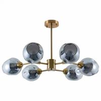 Люстра на штанге Arte Lamp Yuka A7759PL-6PB фото Люстра на штанге Arte Lamp Yuka A7759PL-6PB