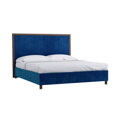 Кровать с ортопедическим основанием и ящиком 1.8 Модерн Лайт Звездная ночь. Фото