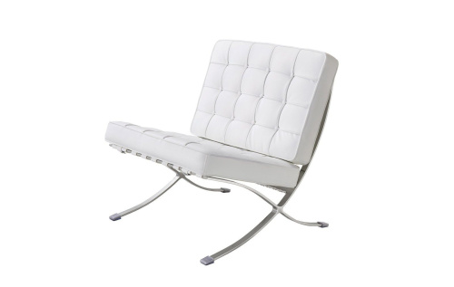 Кресло Barcelona белое. Фото №9