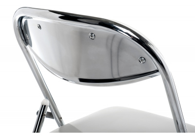 Стул Fold раскладной белый. Фото