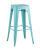 Стул барный TOLIX голубой матовый фото Стул барный TOLIX голубой матовый. Фото №1