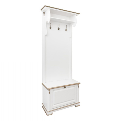 Обувница 1350 Слоновая кость с золотом. Фото №3