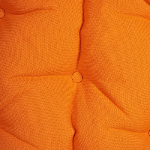 23/02 Матрац для кресла Мамасан ткань, оранжевый, С 23. Фото №2