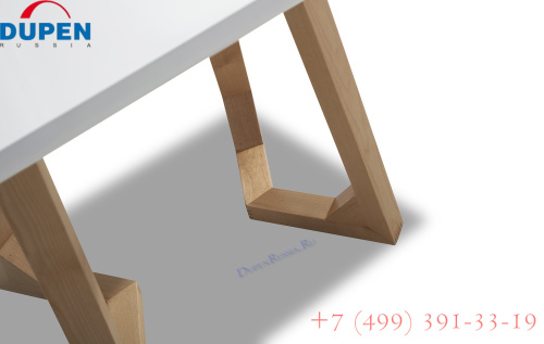 Стол журнальный J1692C Белый/Ясень. Фото №10