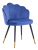 Стул Камилла велюр королевский синий. Фото №1