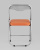 Стул складной ДЖОН металлик, оранжевый фото Стул складной ДЖОН металлик, оранжевый. Фото №6