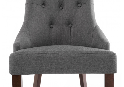 Стул деревянный Elegance dark walnut / fabric grey фото Стул деревянный Elegance dark walnut / fabric grey. Фото №4