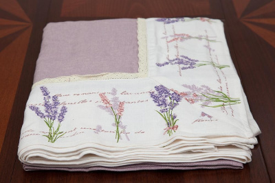 Скатерть Secret De Maison Aromate (150см х 250см) фото Скатерть Secret De Maison Aromate (150см х 250см). Фото №3