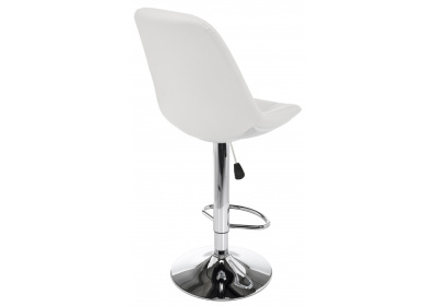 Барный стул EAMES белый фото Барный стул EAMES белый. Фото №4
