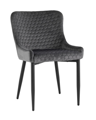 Стул Ститч Хани велюр серый. Фото