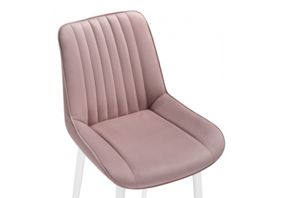 Стул Седа розовый / белый. Фото