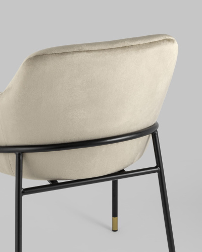 Стул Сандра велюр шампань. Фото №8