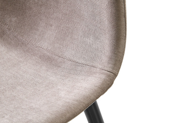 Барный стул 350B темно-бежевый/черный. Фото