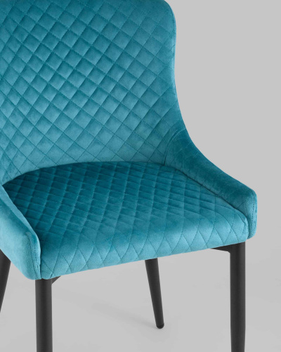 Стул Ститч велюр темно-бирюзовый. Фото №8
