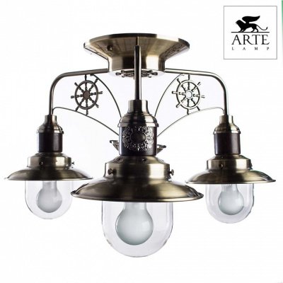 Потолочная люстра Arte Lamp Sailor A4524PL-3AB фото Потолочная люстра Arte Lamp Sailor A4524PL-3AB. Фото №2
