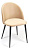 Стул MONRO (mod. 710) ткань/металл, 56х51х80 см, высота до сиденья 47 см, бежевый barkhat 5/черный (поставляется по 4 шт)