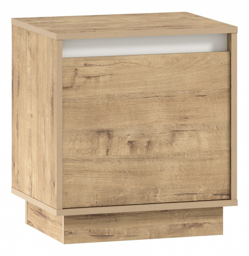 Тумба НМ 040.09 Virginia Белый Скандинавский/Дуб Бунратти. Фото №1