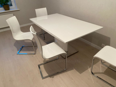 Стол DUPEN DT-01 белый. Фото