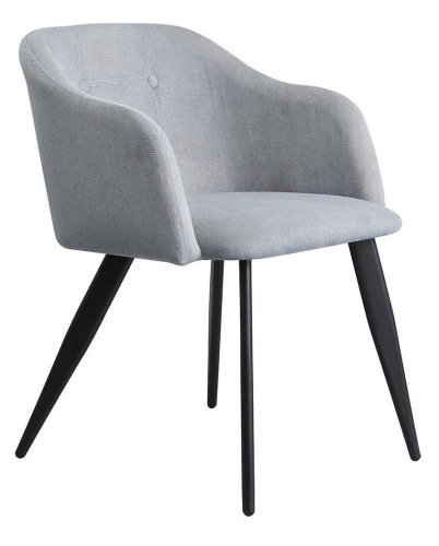 Стул DC-9505 серо-голубой/черный. Фото №1