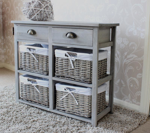 Комод с ящиками и корзинками HX15-109SN. Фото №5