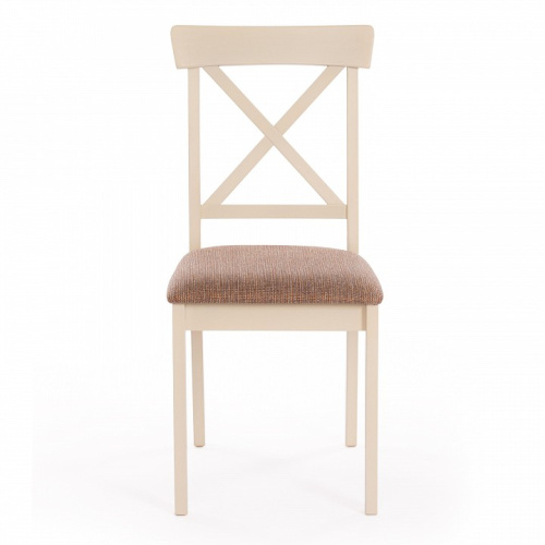 Стул Гольфи Джуниор/ Golfi Junior дерево гевея, 45*51*94, ivory white, ткань кор.-зол.(1505-9) (поставляется по 2 шт) фото Стул Гольфи Джуниор/ Golfi Junior дерево гевея, 45*51*94, ivory white, ткань кор.-зол.(1505-9) (поставляется по 2 шт). Фото №2