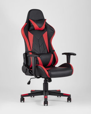 Кресло игровое TopChairs Gallardo красное фото Кресло игровое TopChairs Gallardo красное. Фото №3