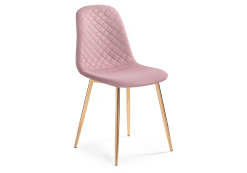 Стул Dabl light purple/ gold. Фото №1