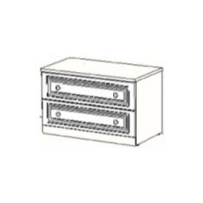 Комод, 2 ящика АЙС. Фото