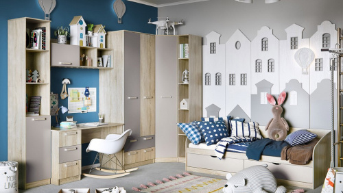 Гарнитур для детской Акварель. Фото №1