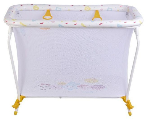 Манеж Polini Kids Малышарики Солнечный день, белый. Фото №4