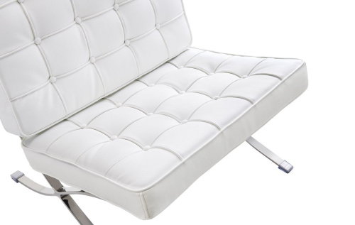 Кресло Barcelona белое. Фото №12